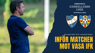 Inför matchen mot Vasa IFK