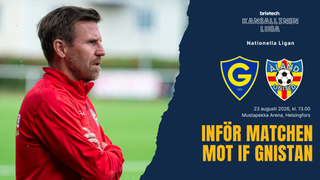 Inför matchen mot IF Gnistan