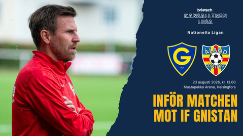 Inför matchen mot IF Gnistan