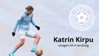 Katrin Kirpu uttagen till A-landslag