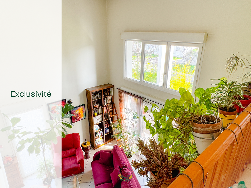 Appartement T4 en duplex avec 150 m2 d'extérieur