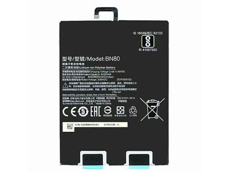 Xiaomi BN80 8420MAH Bateria do Xiaomi Mi Pad 4 Plus Baterie do Tabletów