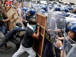 Protestan contra Trump en filipinas