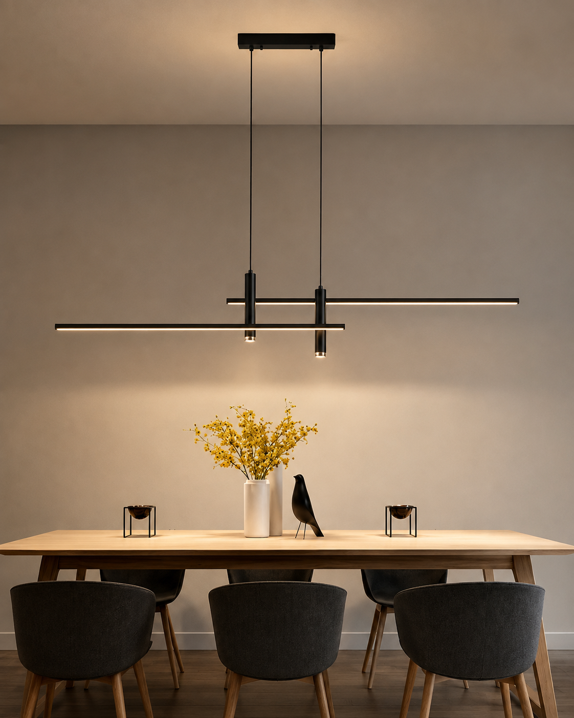 Pendente Linear Moderno Premium LED