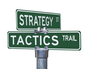 strategy vs tactics signpost