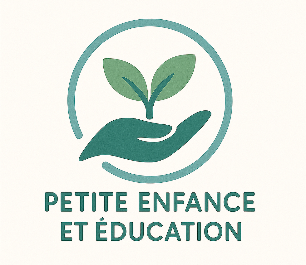 Logo petite enfance et éducation, formation, Caroline Goldman, time out