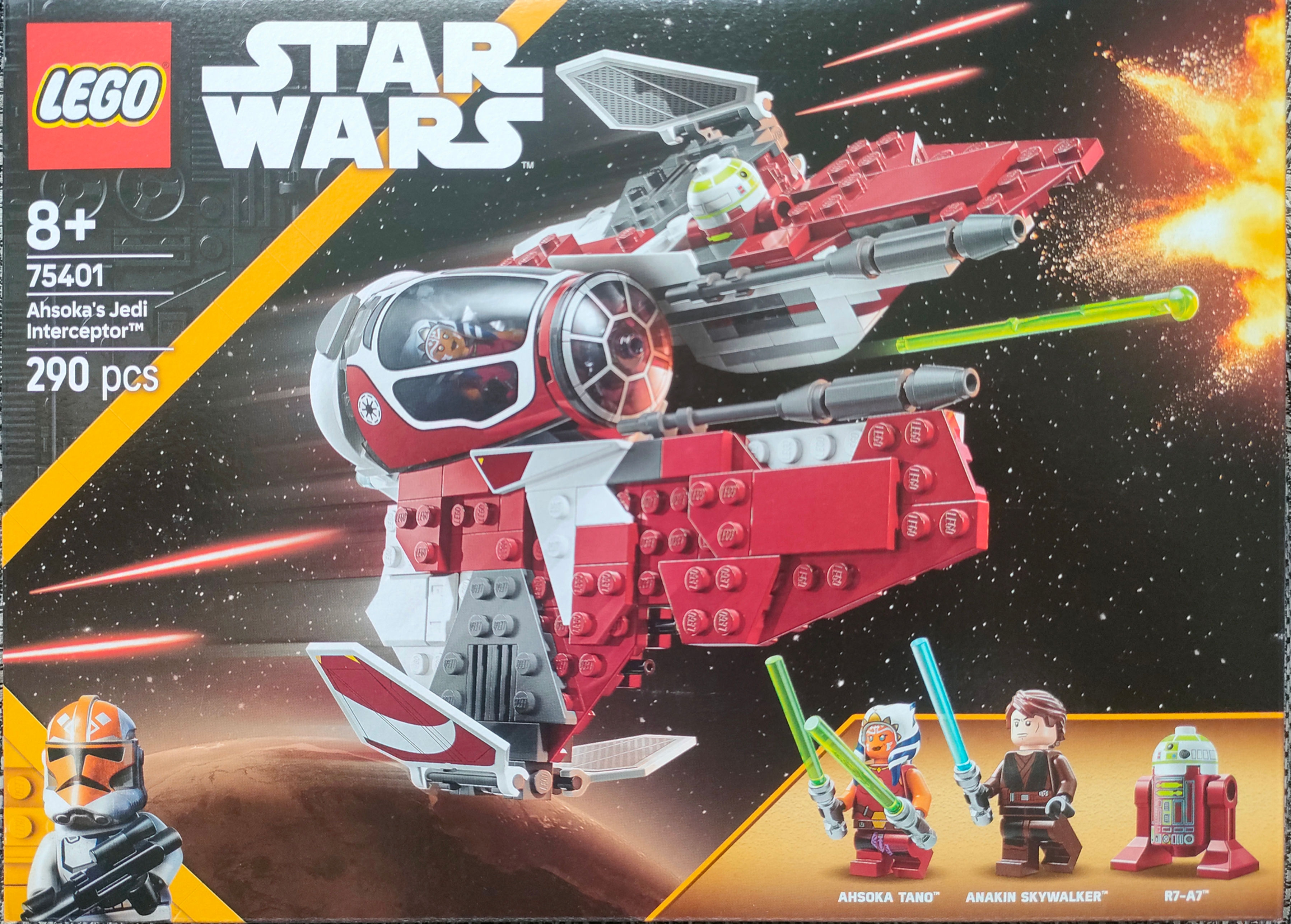 LEGO - Star Wars™ Ahsokas Jedi Interceptor 75401