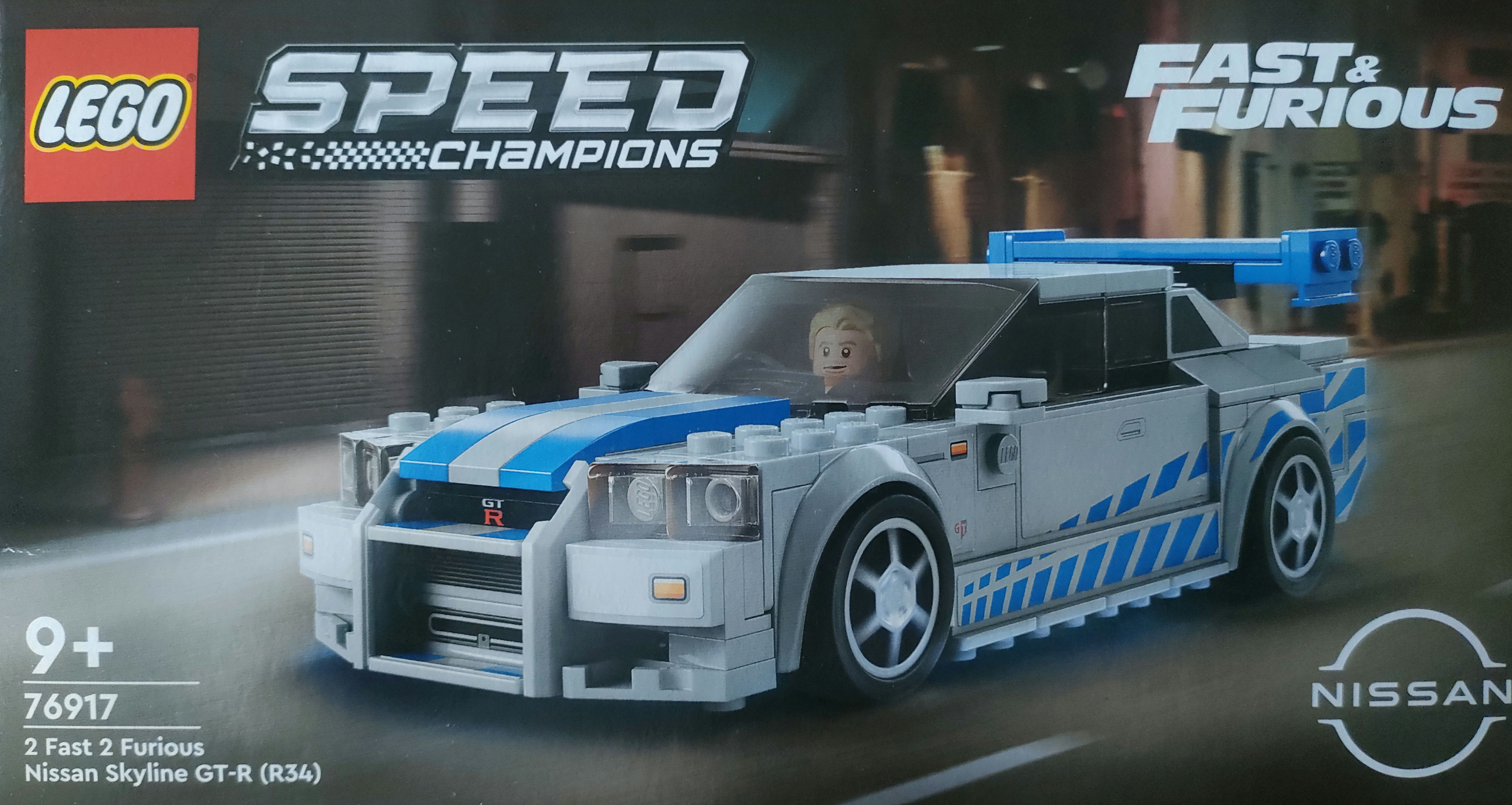 LEGO® Speed Champions - 2 Fast 2 Furious – Nissan Skyline GT-R (R34) 76917