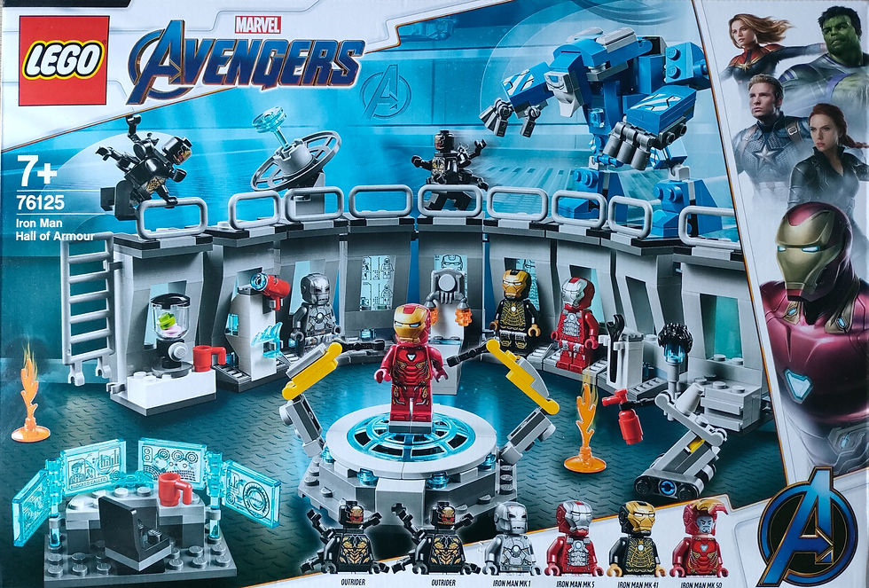 LEGO® Iron Mans Werkstatt 76125