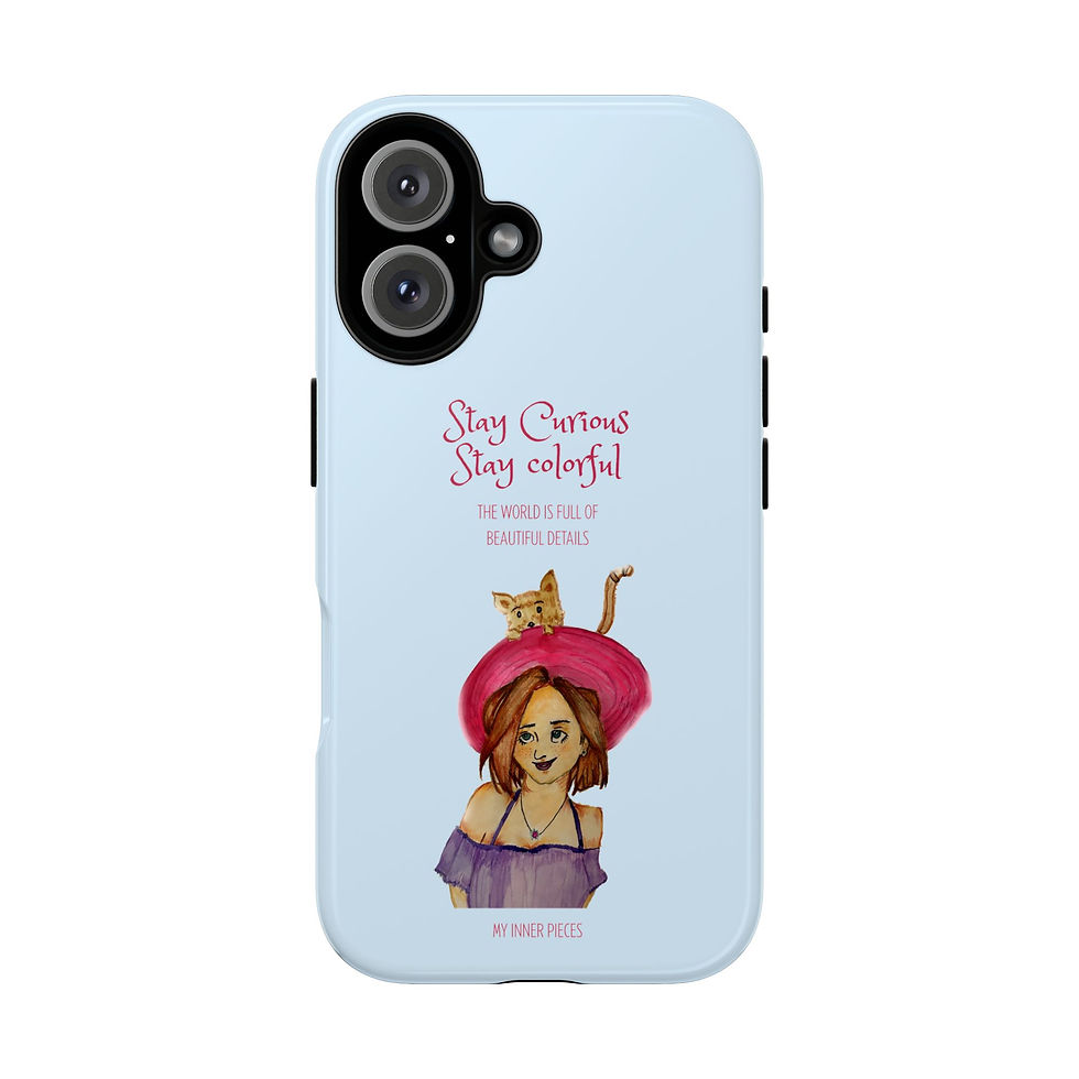 Thumbnail: Stay Curious, Stay Colorful Phone Case