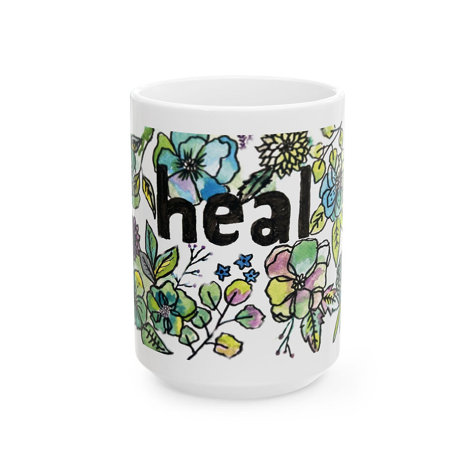 Thumbnail: Heal Your Soul Ceramic Mug