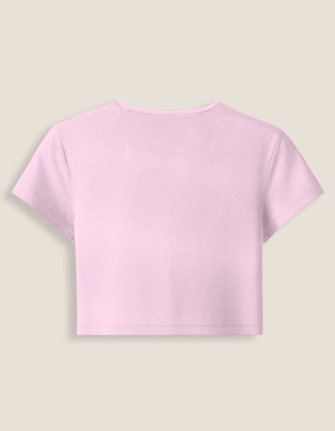 Red Rose Crop Top