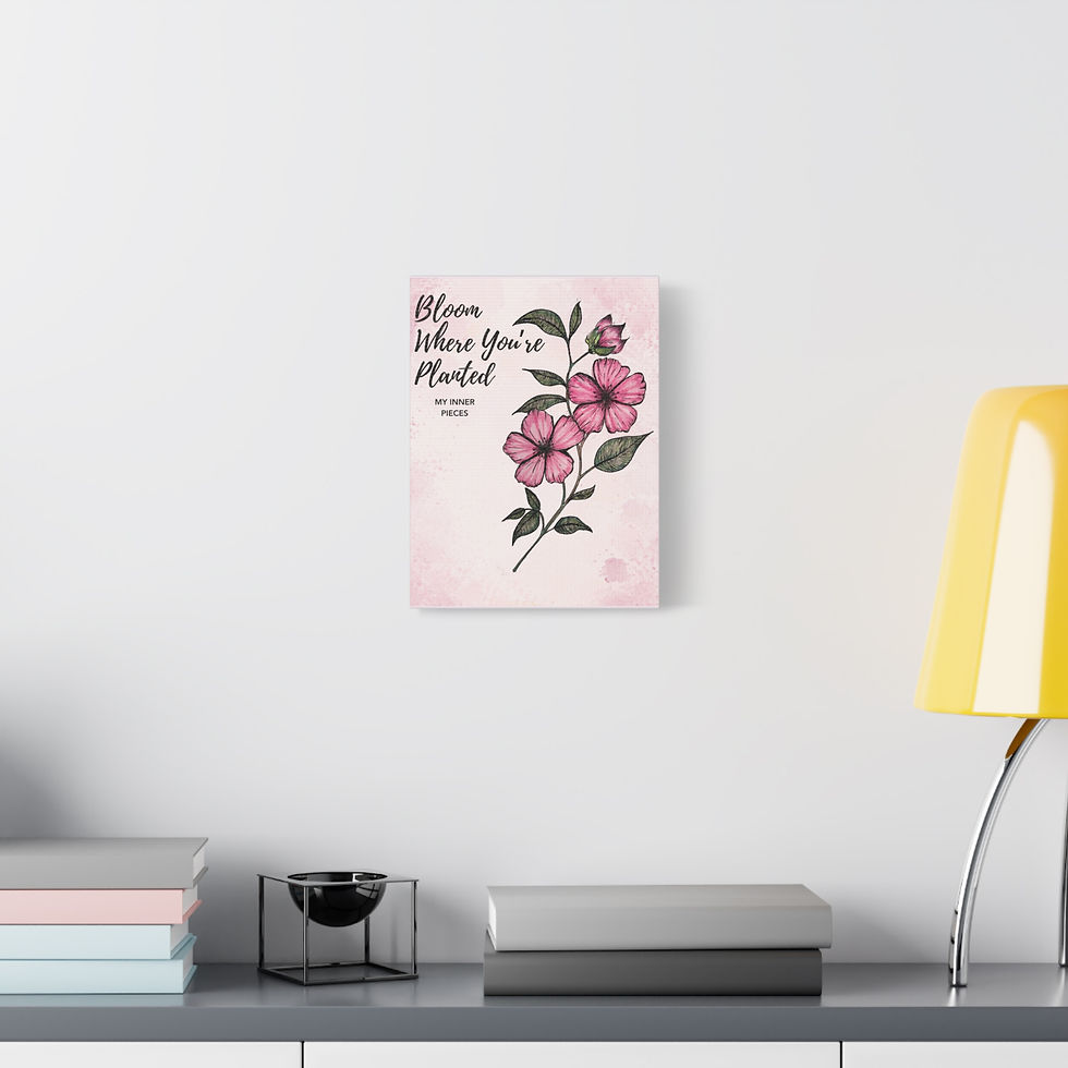Thumbnail: Bloom Where You Are Planted Matte Canvas
