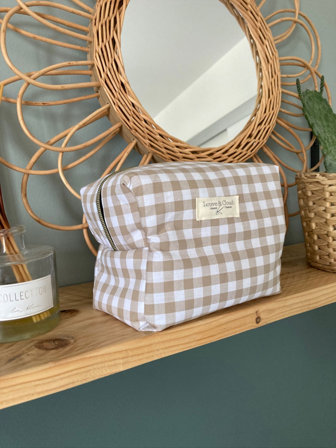 - Trousse de Toilette - Vichy -