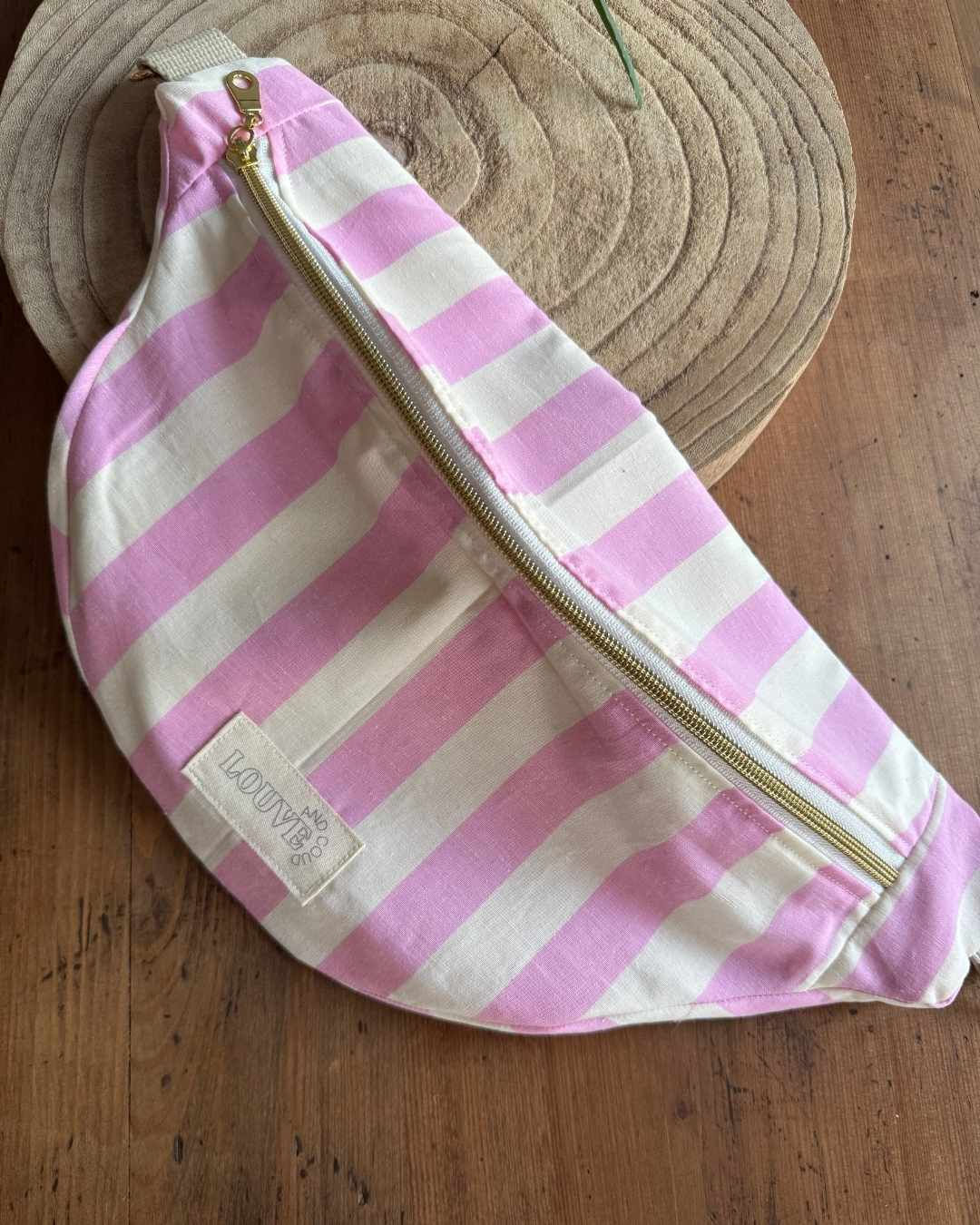 sac banane  - fait main en France - personnalisable