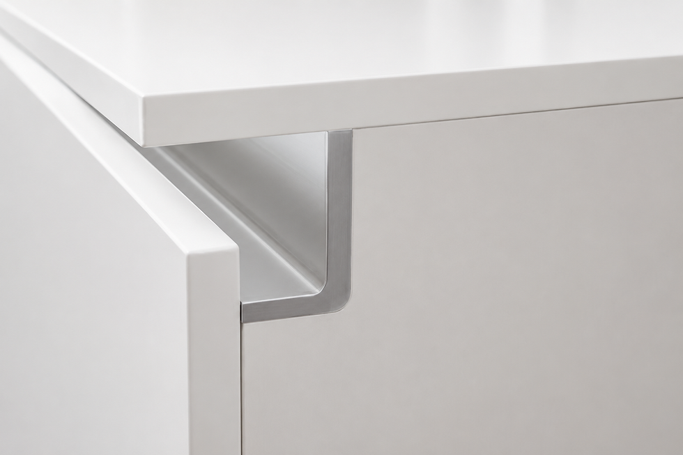 C Profile Handle Kitchen Ideas