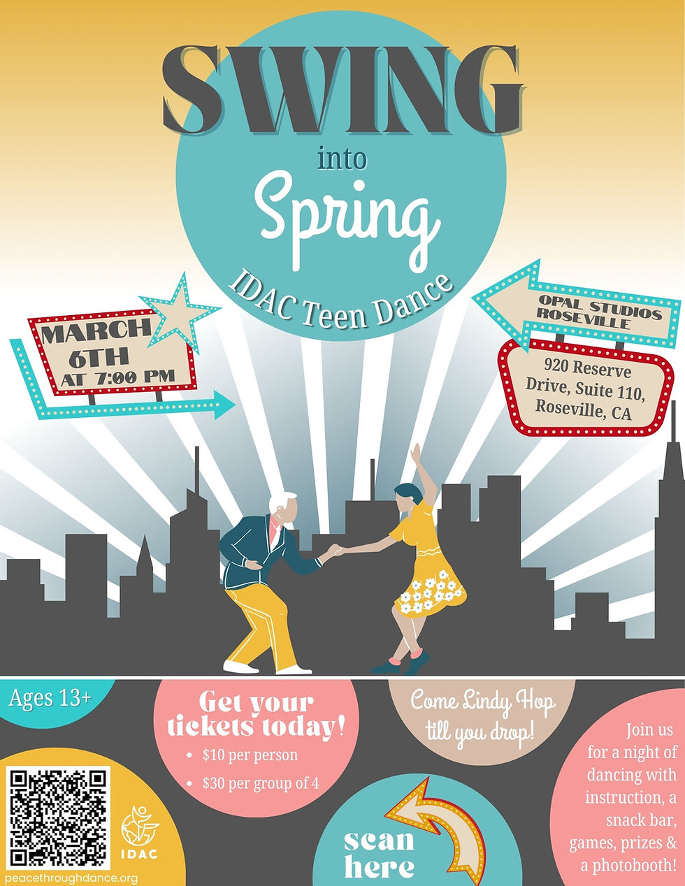 Swing Into Spring Teen Dance