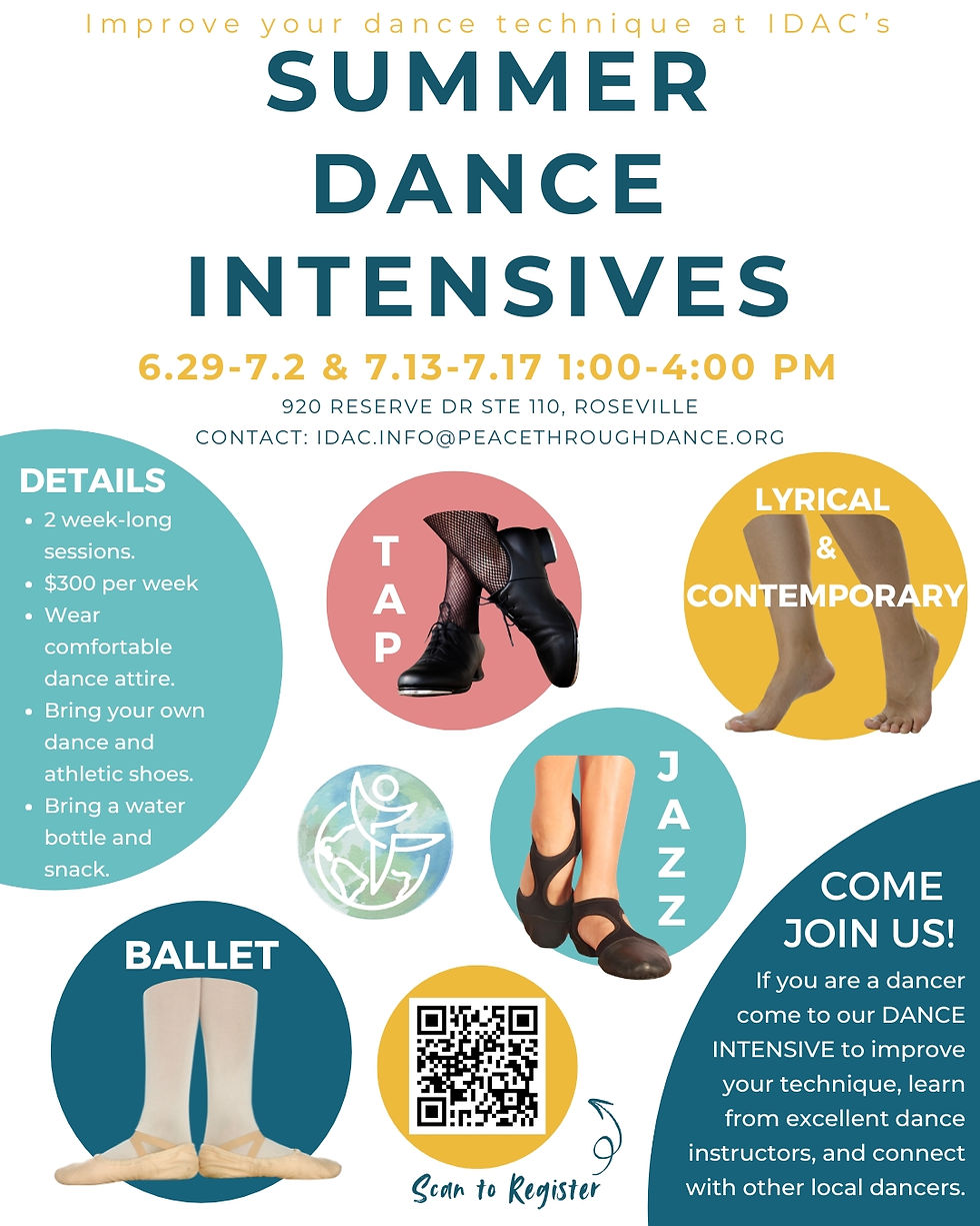 Dance Intensive Flyer 2026
