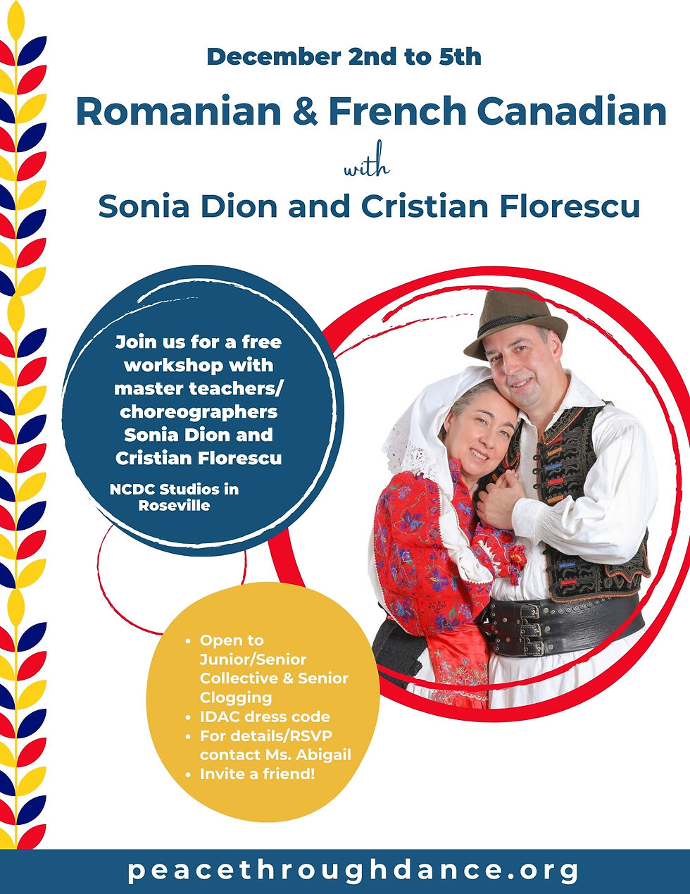 Romanian & French Canadian Workshop