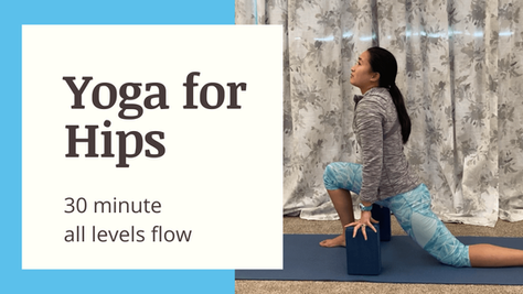 30 Minute Yoga Flow for Tight Hips