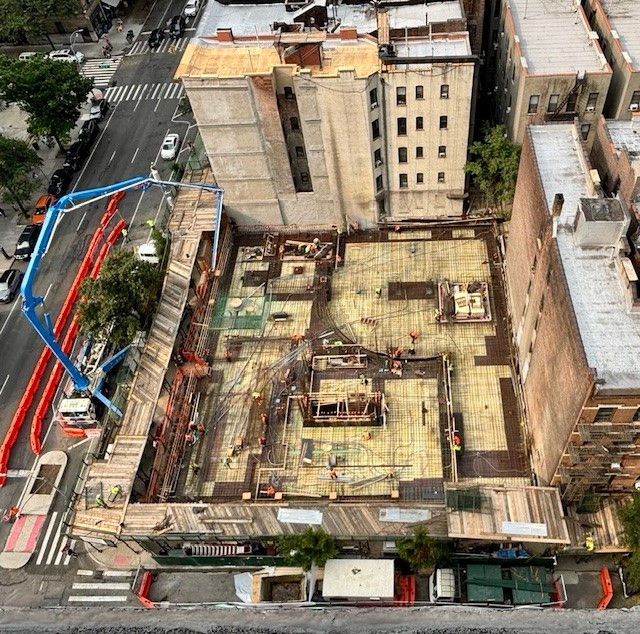 500 Yard Concrete Pour