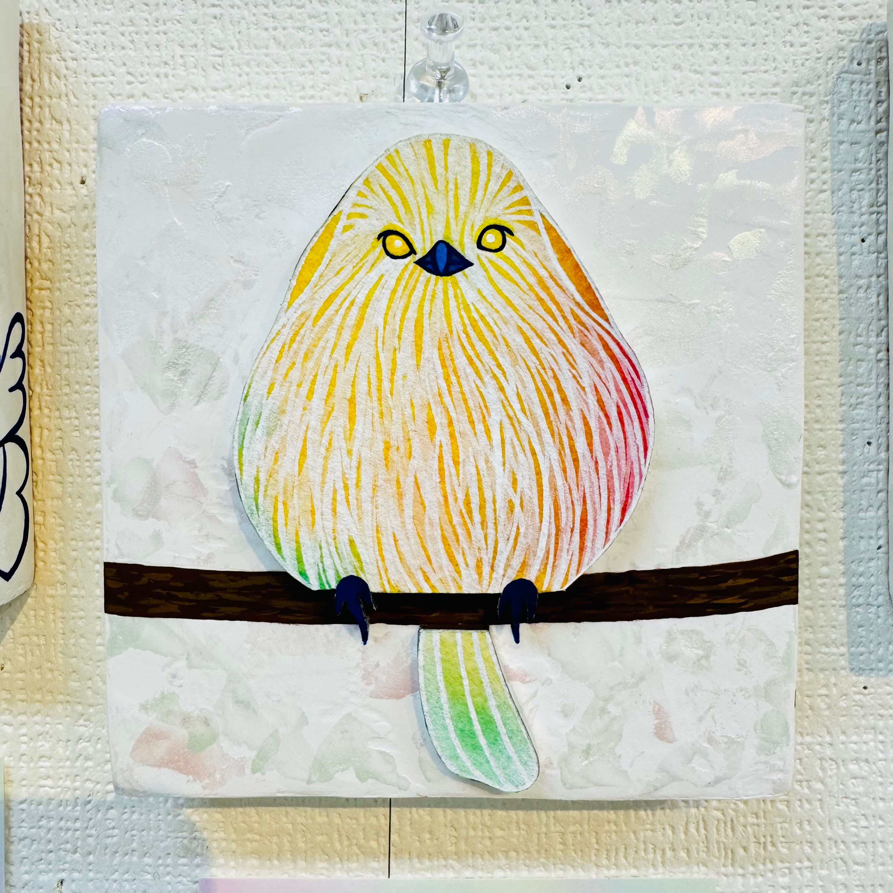 井下彩乃「シマエナガ 黄」