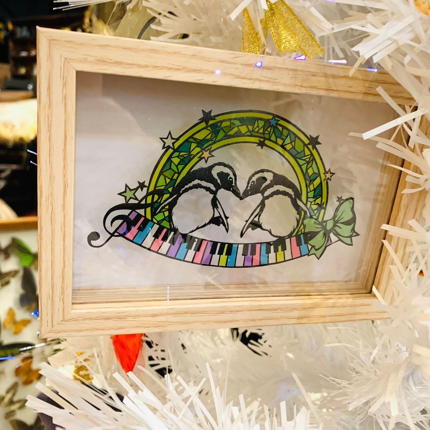 Shima 作「切り絵ミニ原画(11)」