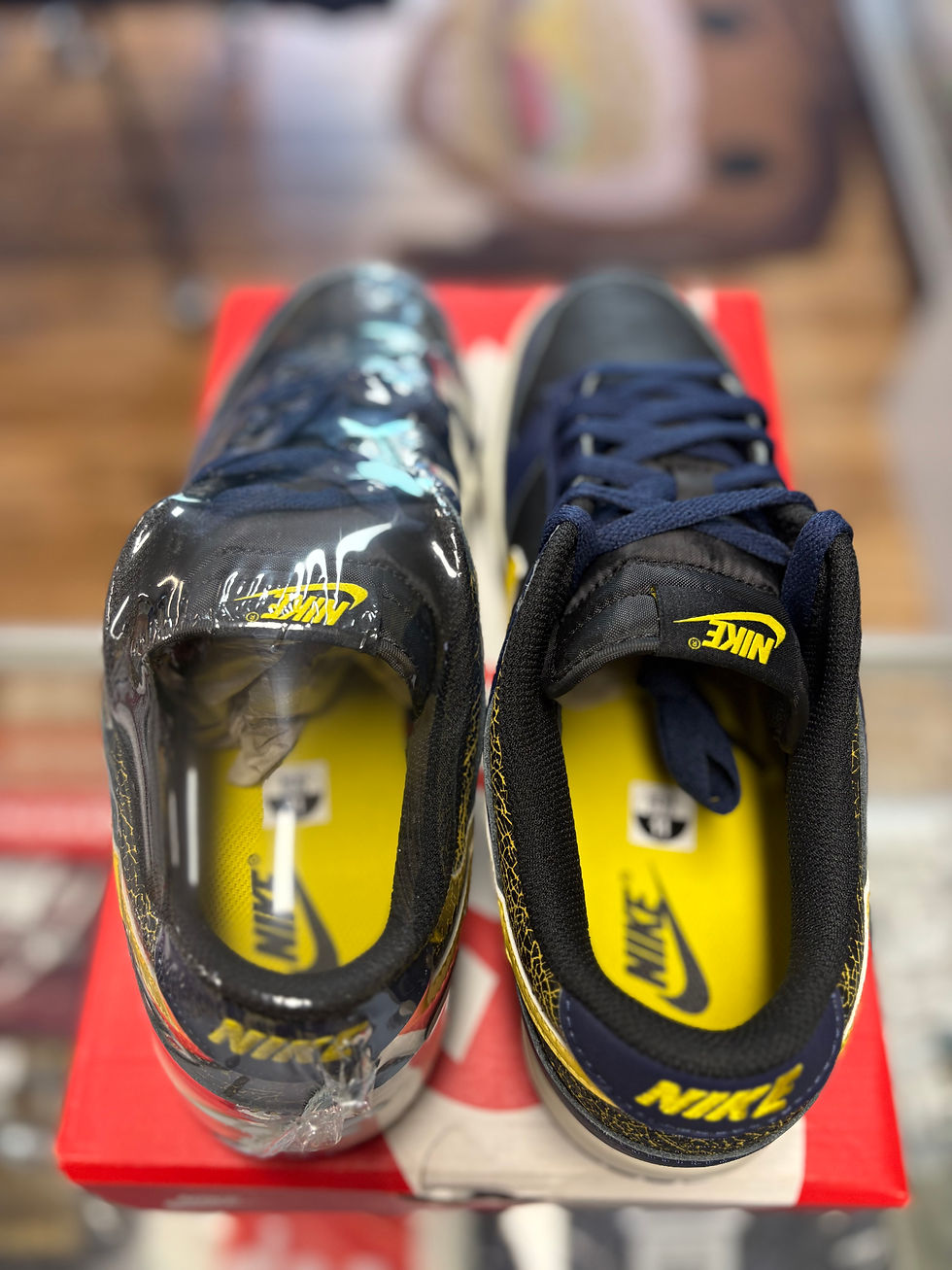 Thumbnail: Dunk low “Vintage Michigan” sz 11 New 