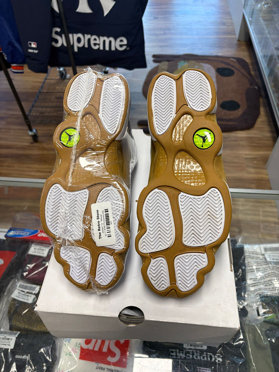 Thumbnail: Jordan Retro 13 “Wheat “ sz 11 preowned 