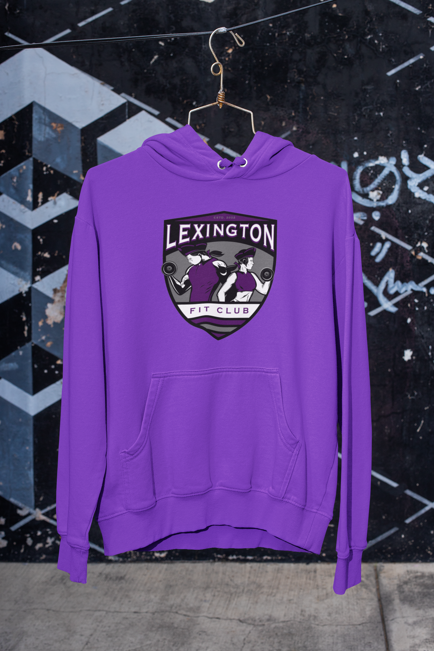 LEXINGTON FIT CLUB - LOGO  HOODIE
