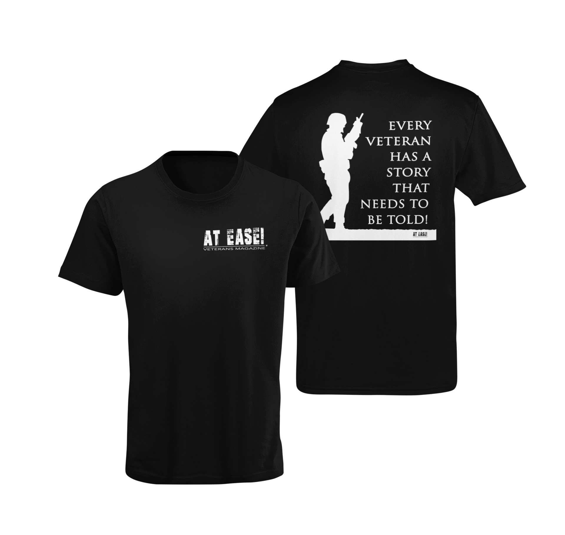 AT EASE! VETERANS MAGAZINE - EVERY VETERAN HAS A STORY