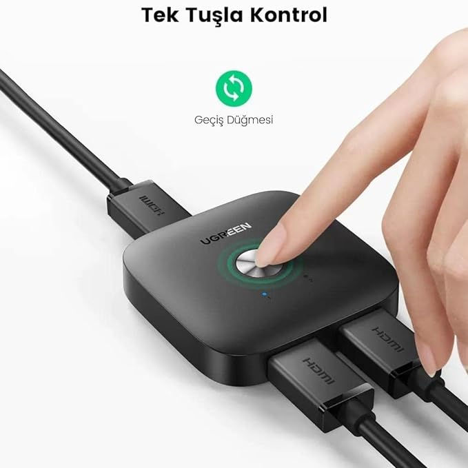 Thumbnail: UGREEN HDMI Switch 4K 60Hz, 2 in 1 Out HDMI Switcher