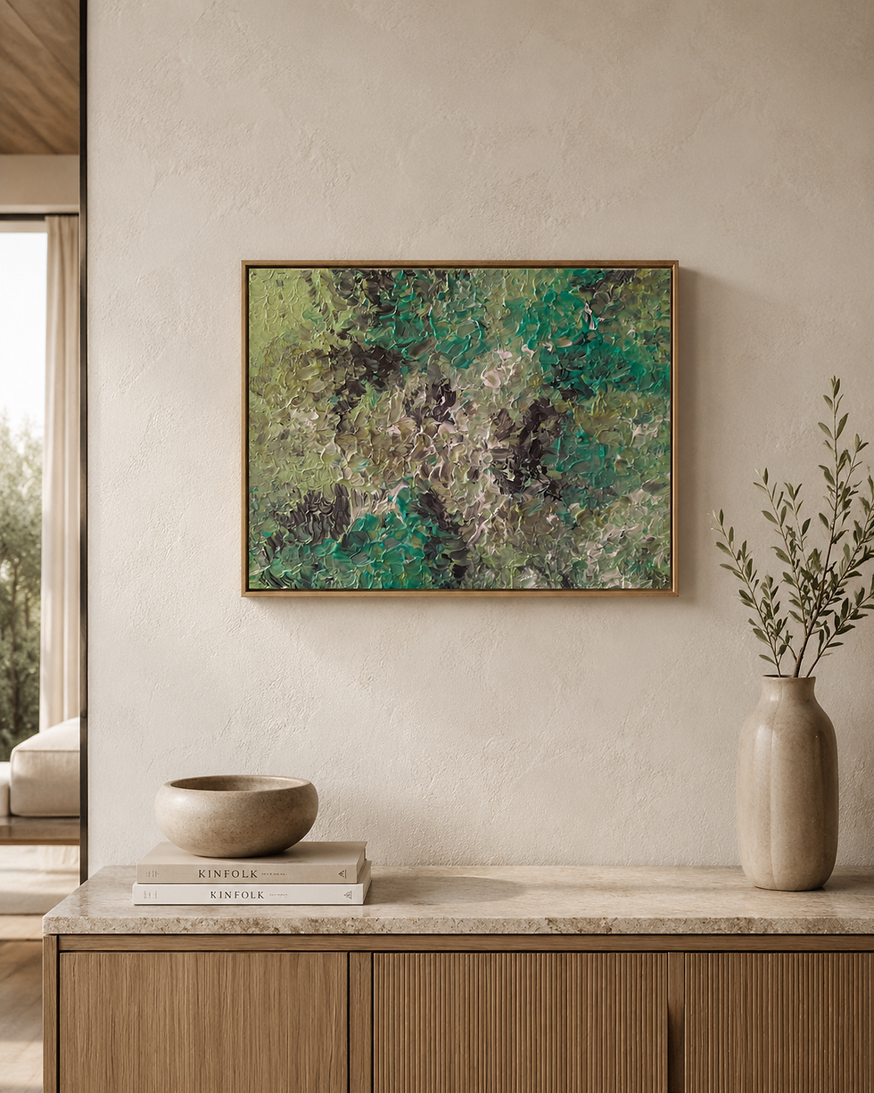 Thumbnail: Schilderij Outside | Abstract Schilderij In Acryl  | Studio Vannerom