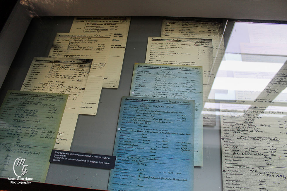 Records of prisoners