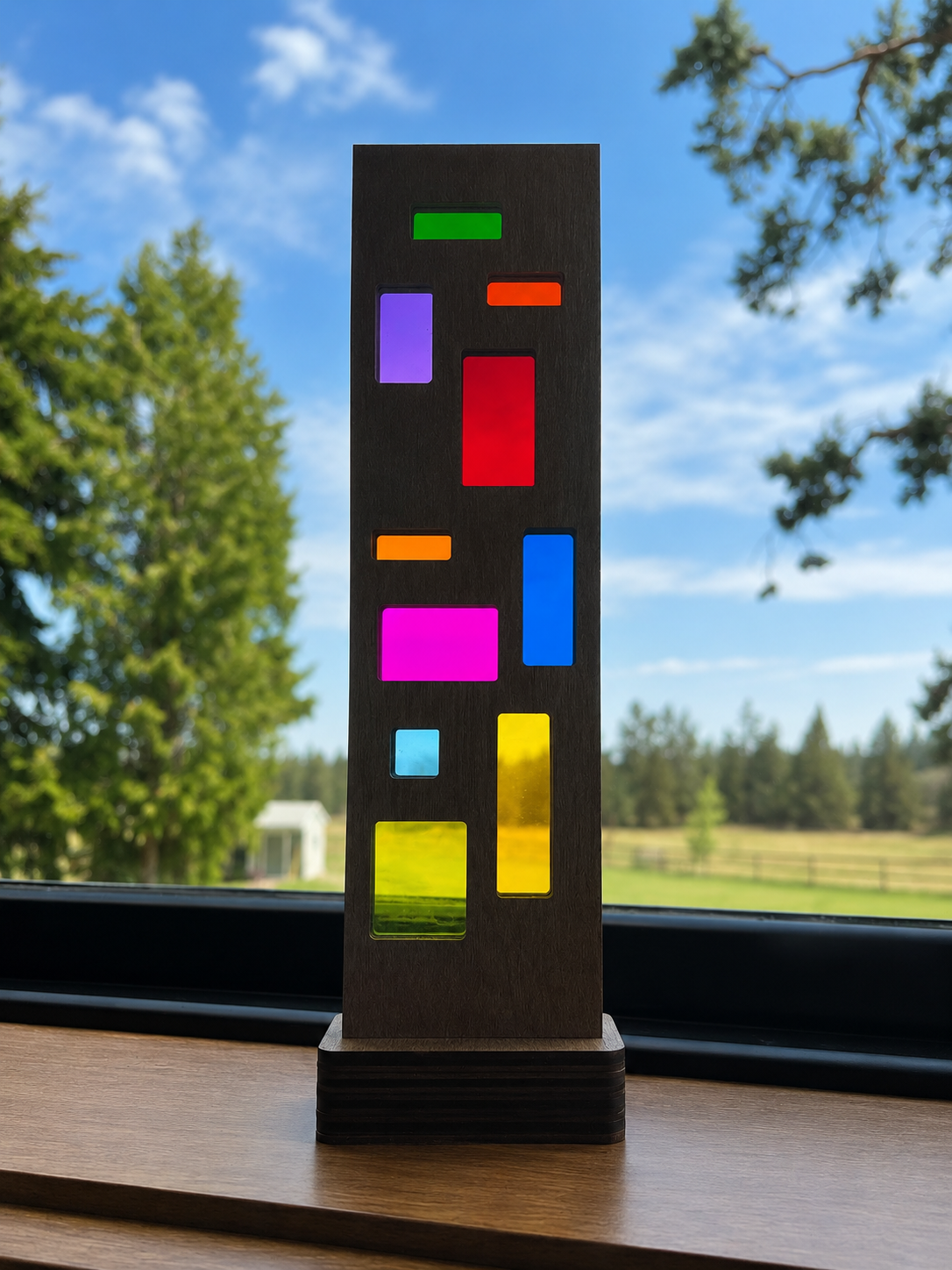 Retro Rainbow Tower