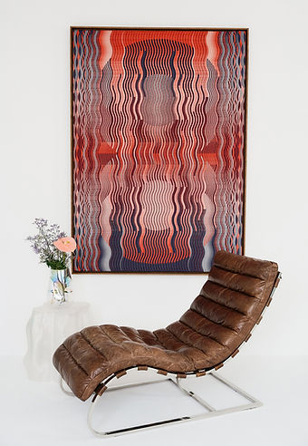 Woven Waves - Red
