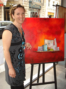 Lau Blou May2010 portrait of the artist