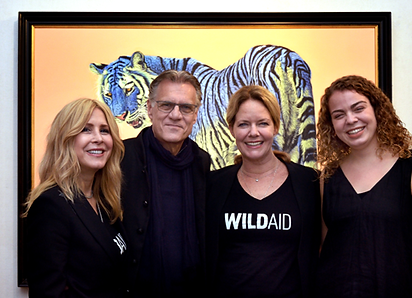 Helmut Koller with WildAid staff