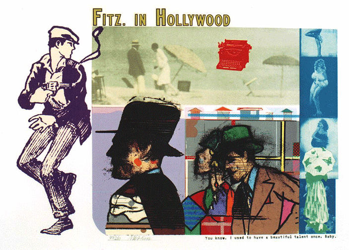 Richard Merkin Fitz in Hollywood