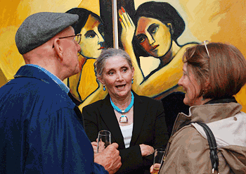 Sarena Rosenfeldat Gallery 444 show 2009