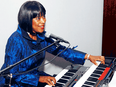 Janice Maxie Reid playing Broadway on Post show 2012