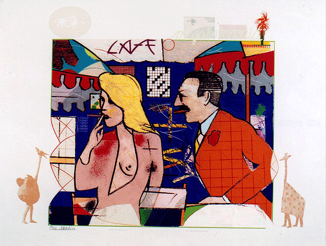 Richard Merkin Cafe Meglomania