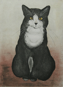 Moser Rosina etching