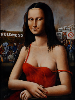 Rafal Olbinski - Mona Lisa II