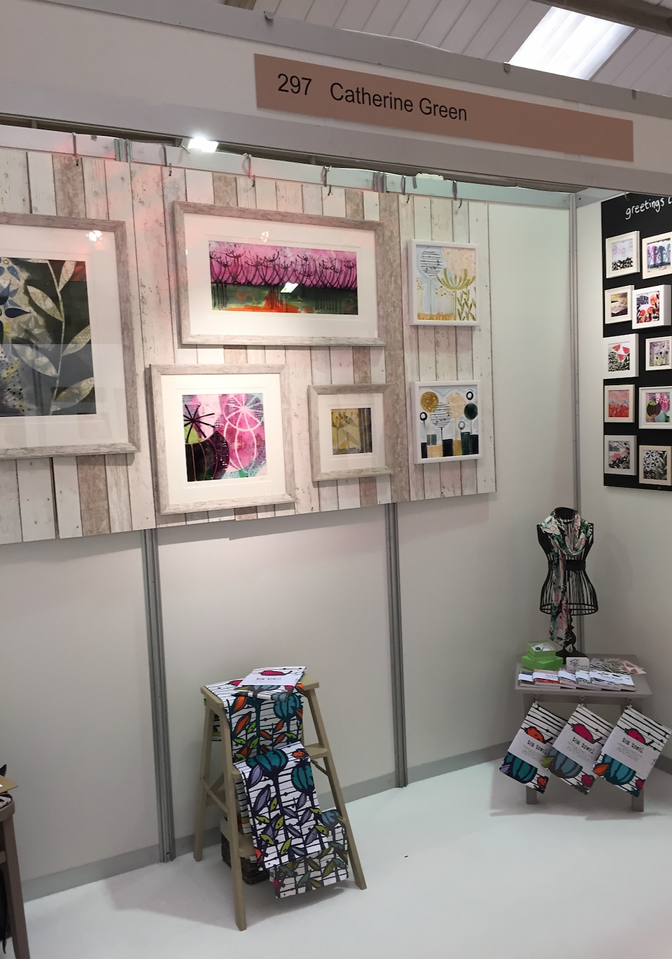 Catherine Green,  now Cath Crowther stand at BCTF Harrogate