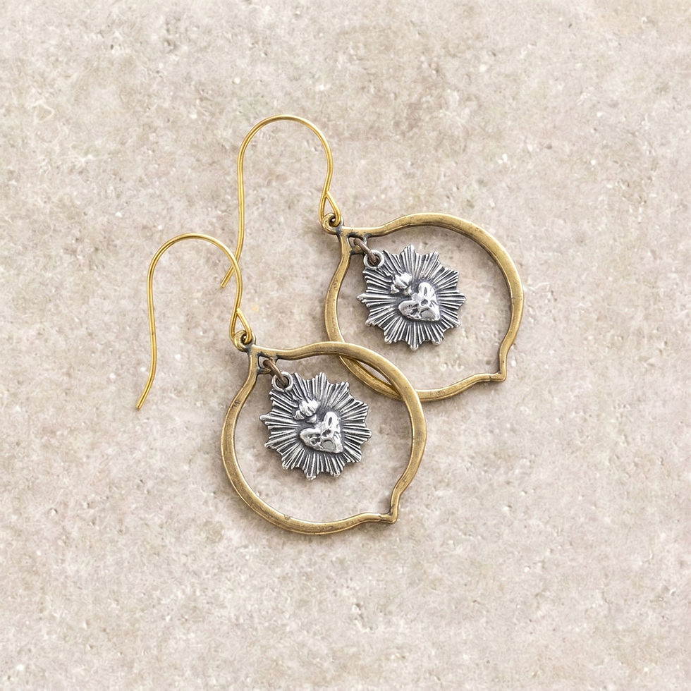 Thumbnail: Small Sacre Couer Earring