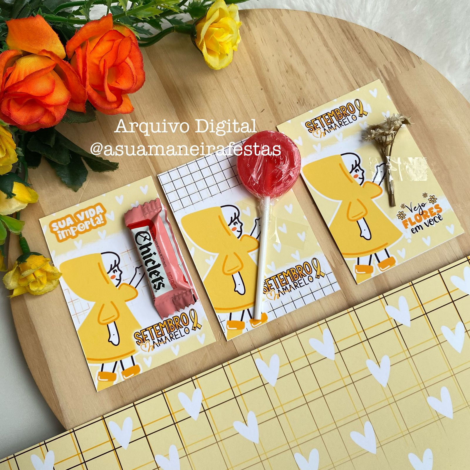 Cartão - (Setembro Amarelo - 2023) - Arquivo Digital
