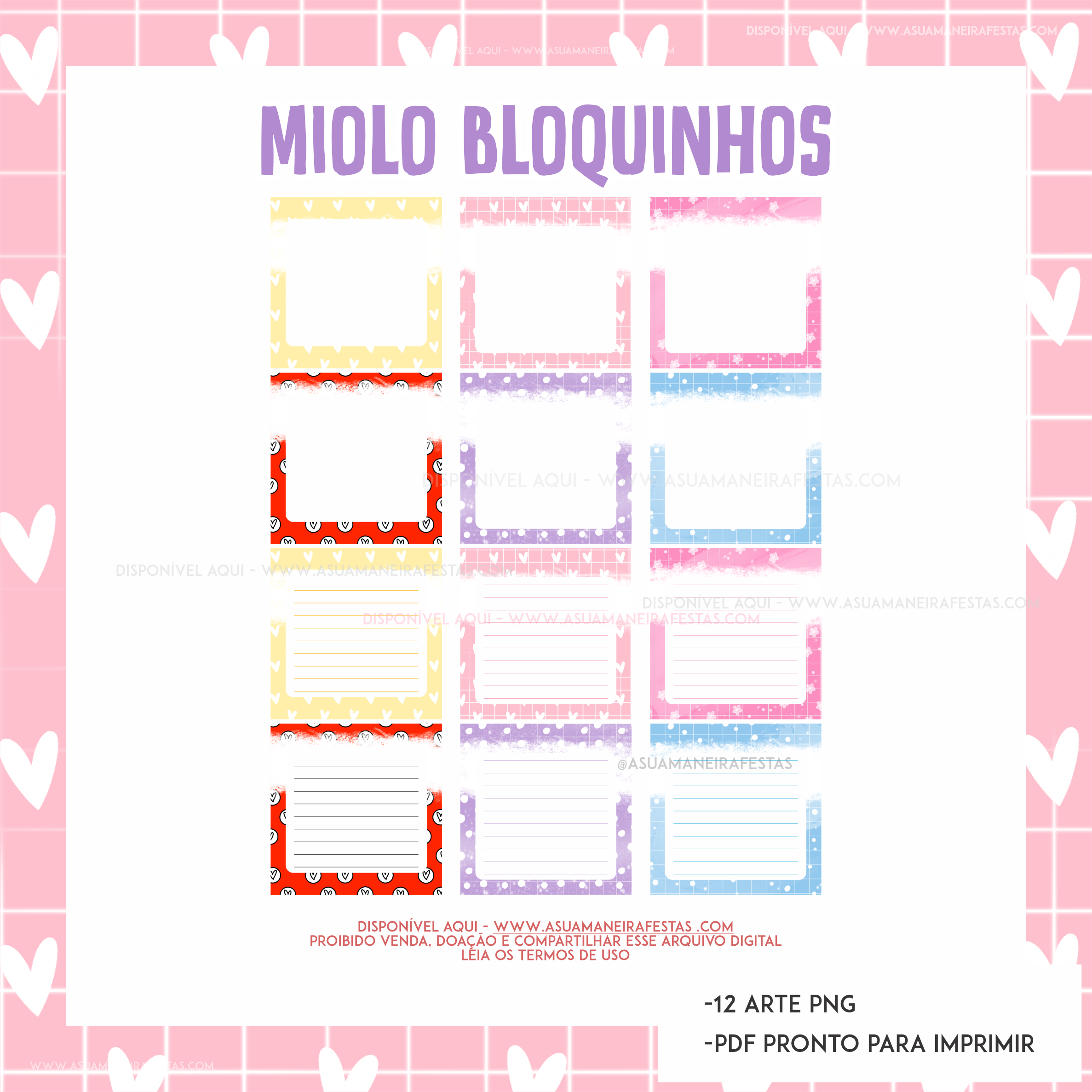 Miolo Bloquinhos - Arquivo Digital