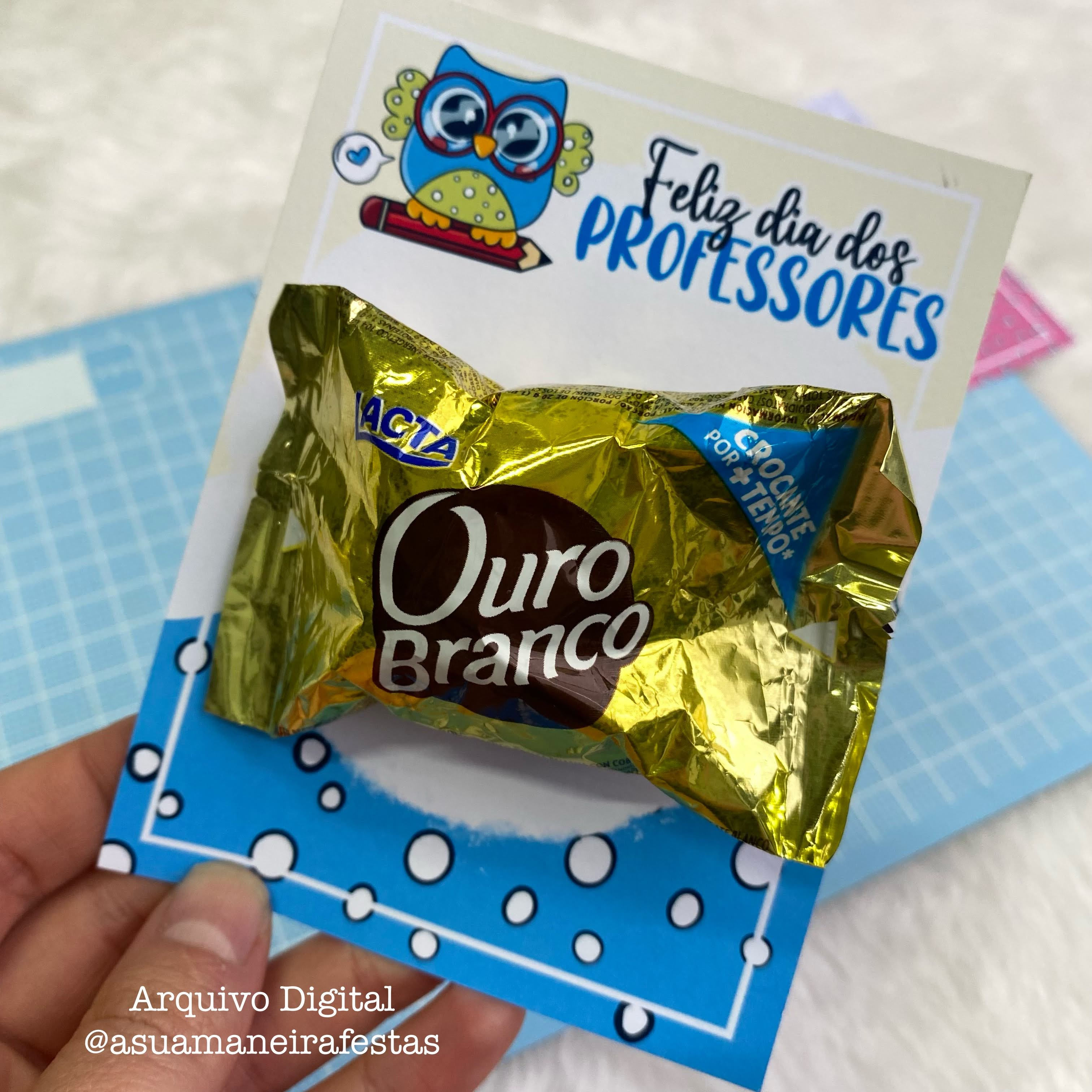 Cards Mimos - (Dia dos Professores) - Arquivo Digital