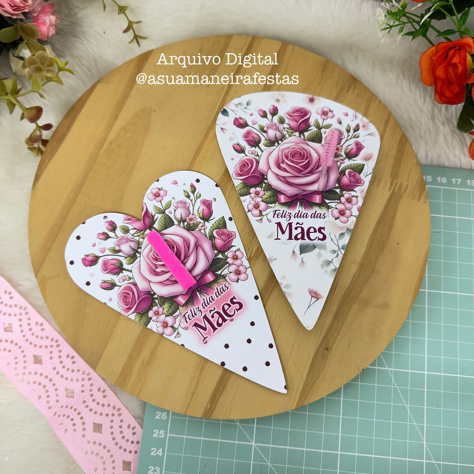 Cartão 2 - (Dia das Mães) - Arquivo Digital
